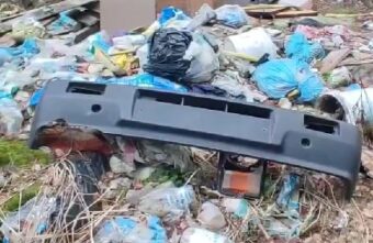 Жители Твери пожаловались на свалку в лесу