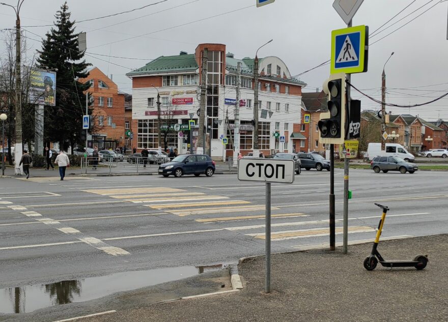 Тверитяне жалуются на неработающие светофоры в городе