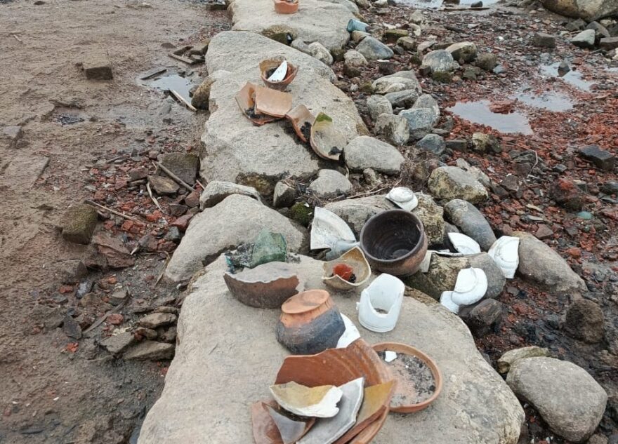 Старинный город в Тверской области показался из-под воды