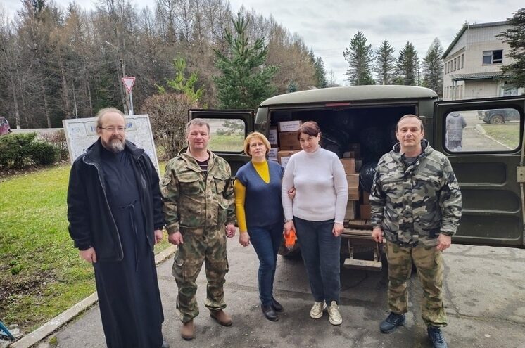 В зону специальной военной операции направили гуманитарный груз