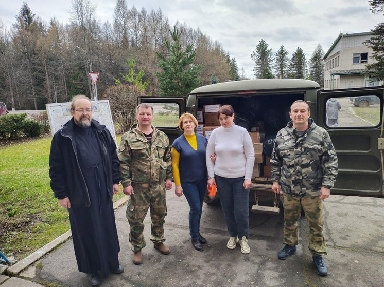 В зону специальной военной операции направили гуманитарный груз