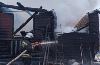 В Тверской области сгорел жилой дом В Тверской области сгорел жилой дом