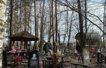 Упавшее на кладбище в Тверской области дерево повредило памятники