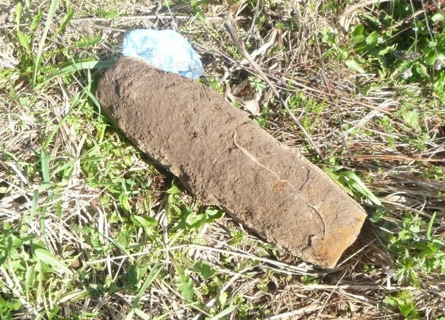 Артиллерийский снаряд времён войны нашли под Тверью