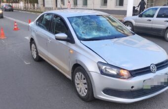 В Твери на переходе под колеса автомобиля попал пешеход