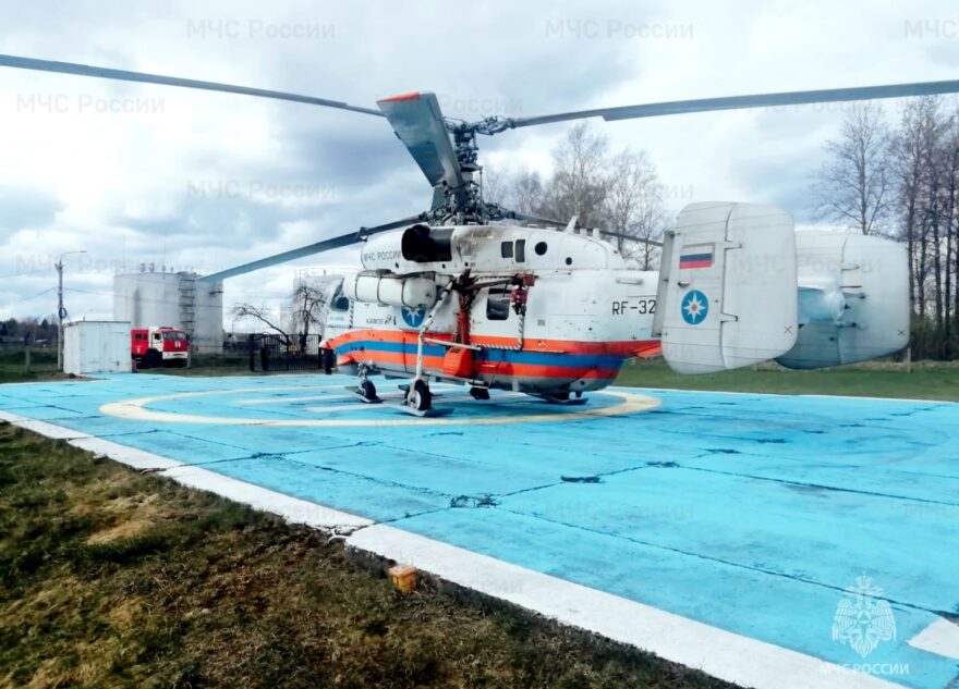 В Тверской области пациента транспортировали на вертолёте санавиации В Тверской области пациента транспортировали на вертолёте санавиации