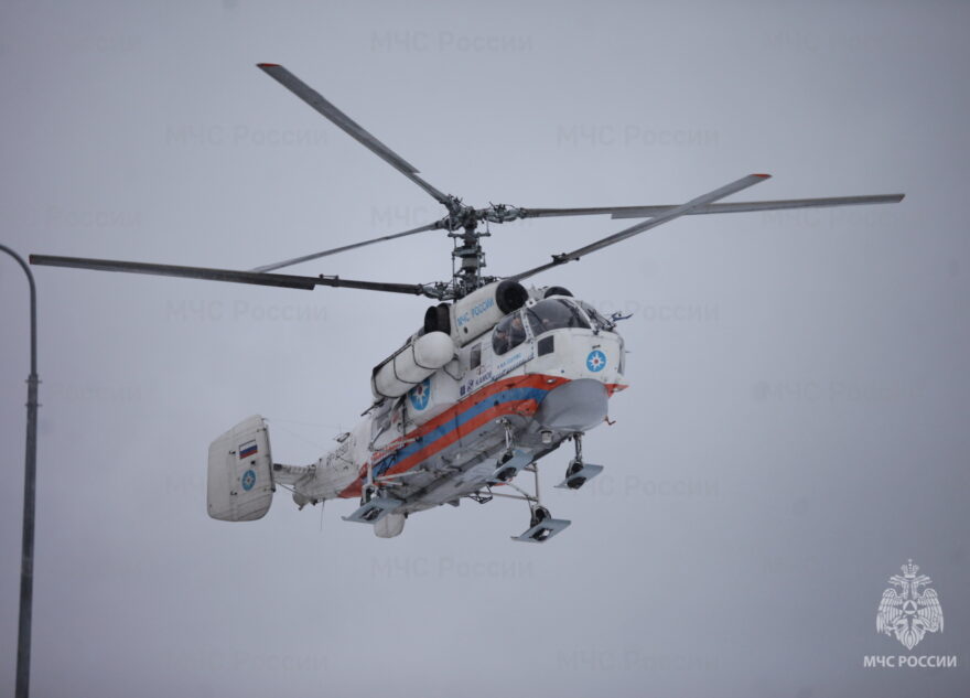 Мальчика доставили на вертолете в тверскую больницу