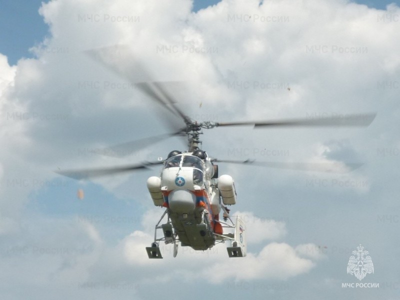 Санитарный вертолет экстренно доставил ребенка в Тверь из дальнего района