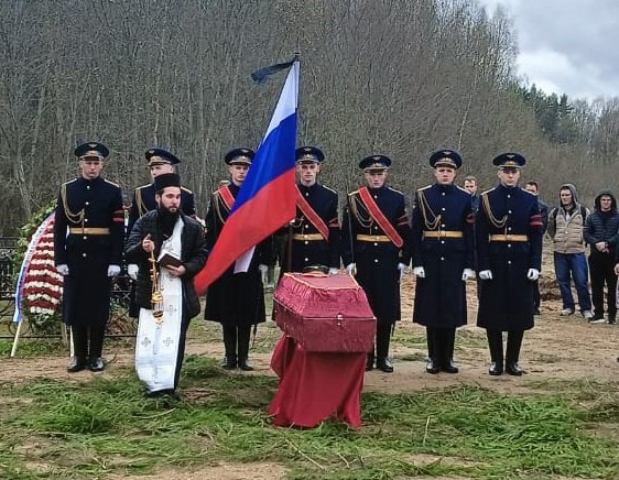 В Тверской области простились с алтарником и стрелком Александром Зиминым