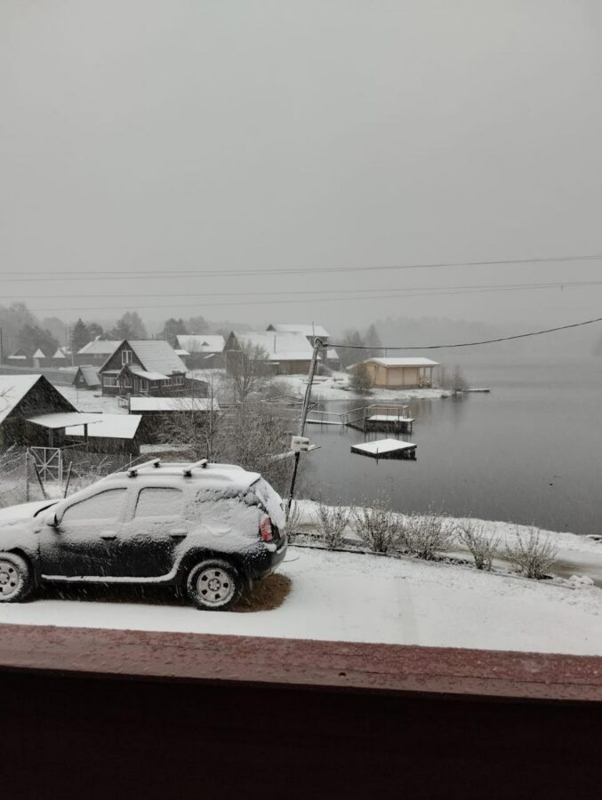 Тверскую область засыпает снегом