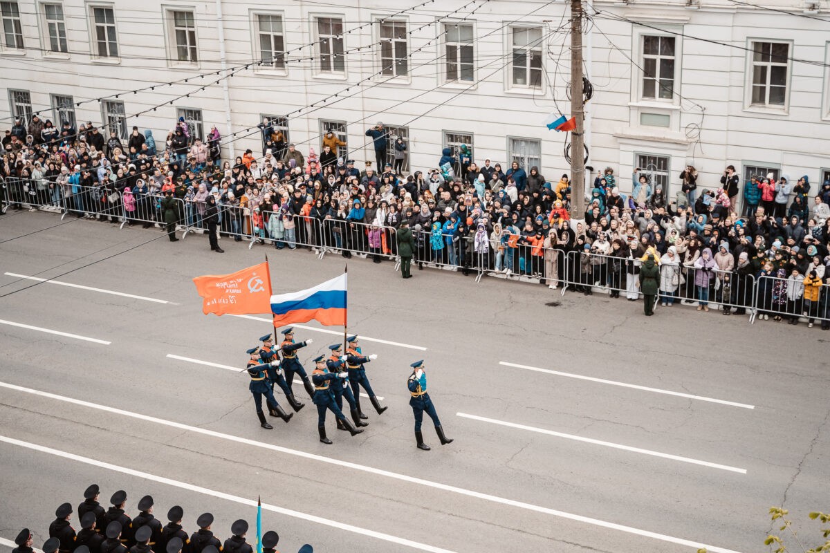 В Твери состоялось торжественное прохождение войск в честь 79-й годовщины  Великой Победы | ТОП Тверь новости