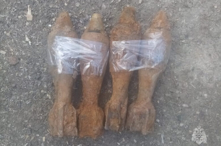 В районе Тверской области нашли минометные мины