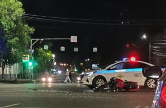 В Твери на площади Капошвара разбился мотоциклист