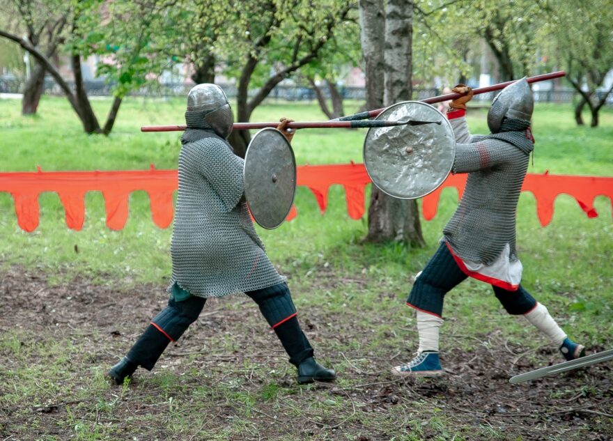 В Твери прошел молодежный фестиваль исторического моделирования «Копье святого Георгия