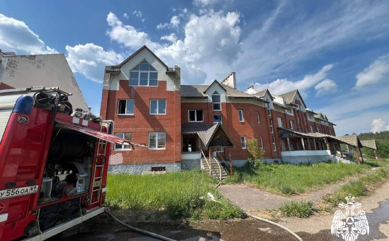 Появились новые данные о пожаре в заброшенных коттеджах