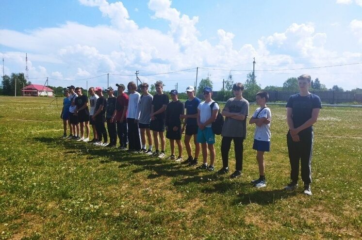 В Андреаполе прошел второй день сборов по начальной военной подготовке для десятиклассников