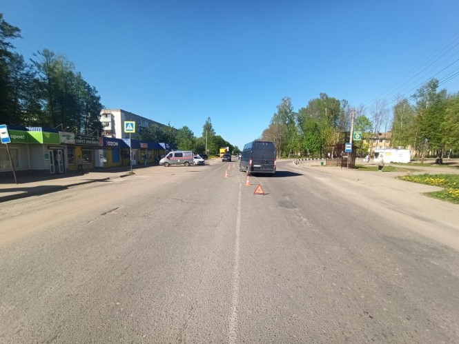 В Тверской области фургон сбил пешехода