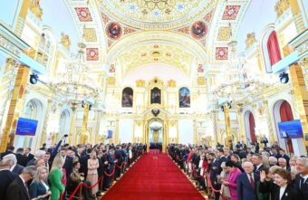 Губернатор Игорь Руденя принимает участие в церемонии инаугурации президента России Владимира Путина Губернатор Игорь Руденя принимает участие в церемонии инаугурации президента России Владимира Путина