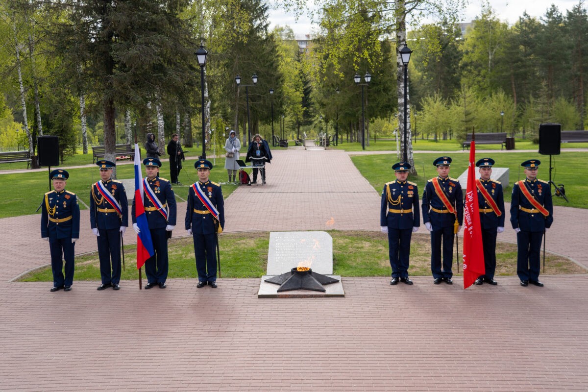 Губернатор Игорь Руденя в Ржеве принял участие в торжествах в честь Дня Победы