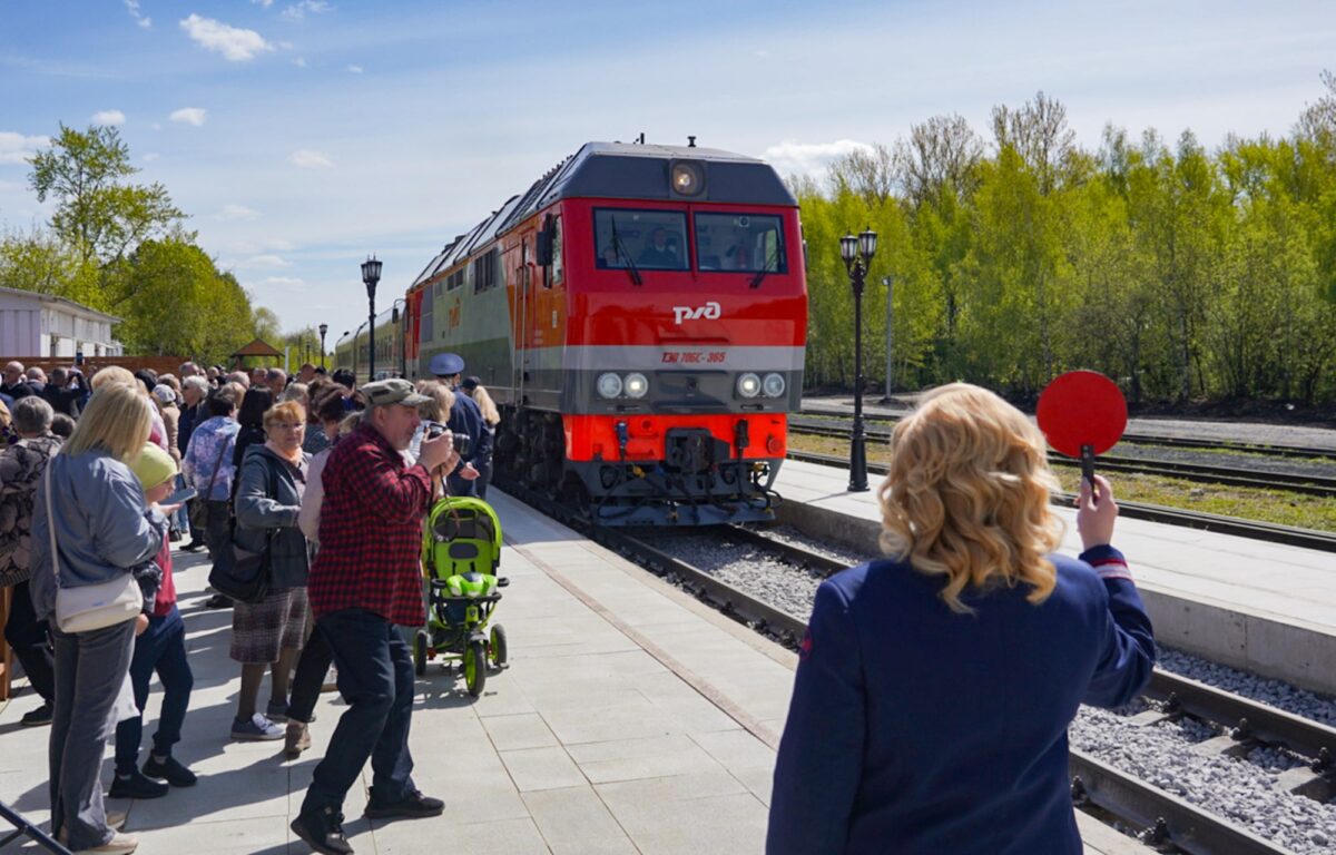 В Калязине открыли новый железнодорожный вокзал | ТОП Тверь новости