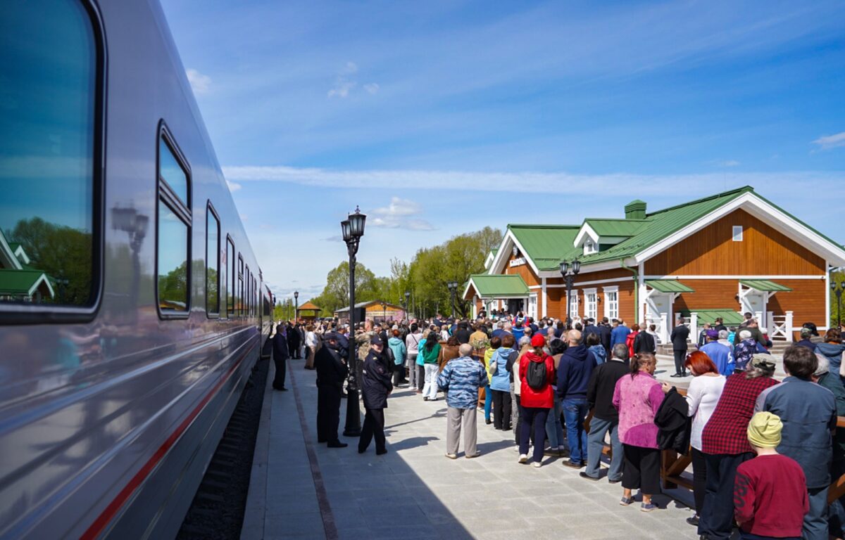 В Калязине открыли новый железнодорожный вокзал | ТОП Тверь новости