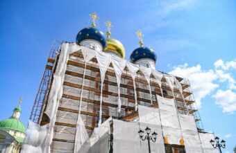 Игорь Руденя и Владимир Васильев проинспектировали работы в Спасо-Преображенском соборе Игорь Руденя и Владимир Васильев проинспектировали работы в Спасо-Преображенском соборе