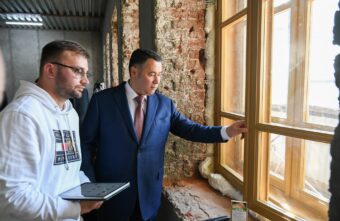 Игорь Руденя посещает социально значимые объекты строительства и реставрации на территории Тверской области Игорь Руденя посещает социально значимые объекты строительства и реставрации на территории Тверской области