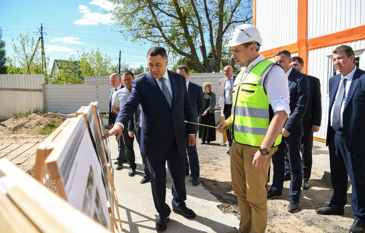 Две новые школы строят в Конаковском округе Тверской области | ТОП Тверь  новости