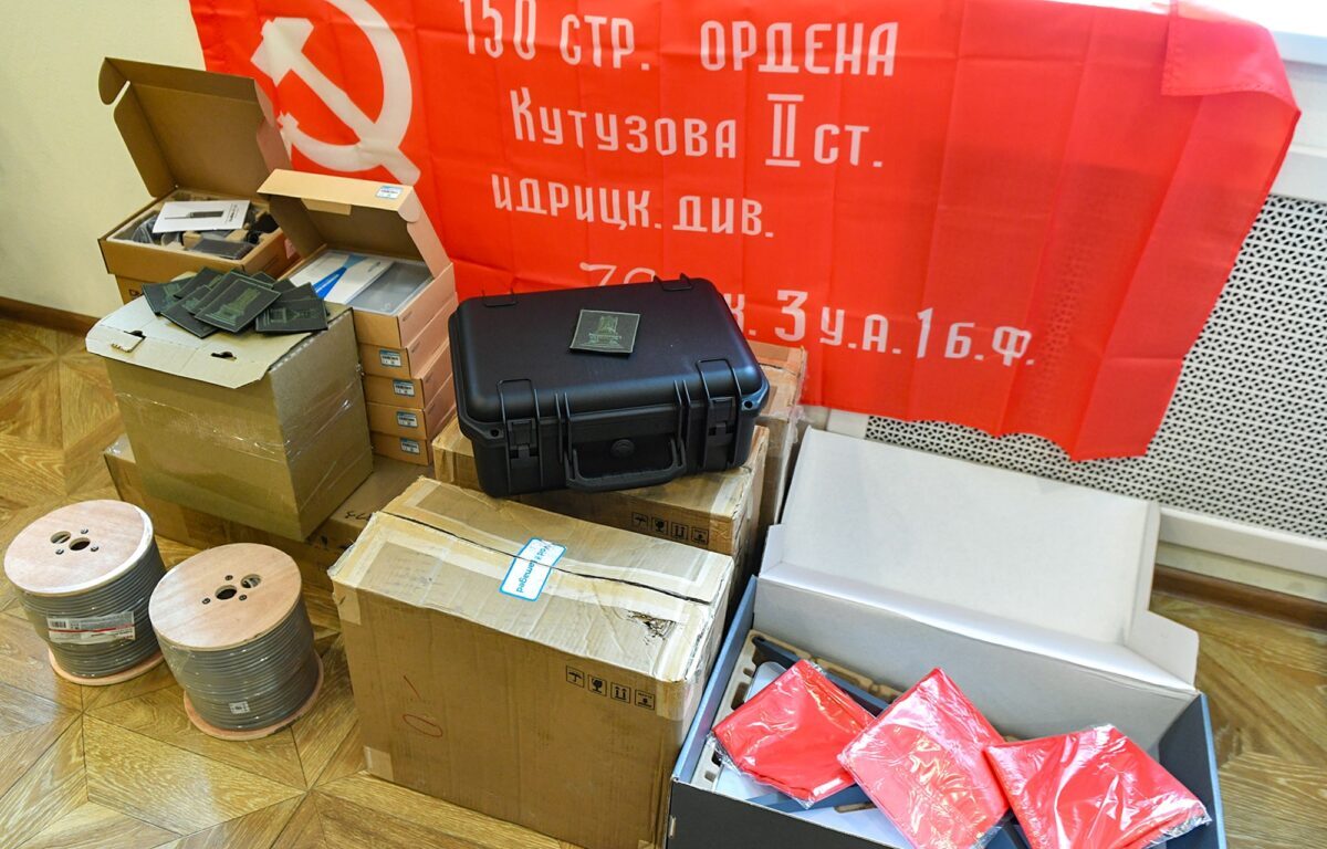 Тверская область направила гуманитарный груз танковому батальону «Волга»