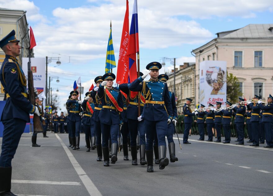 В День Победы в Тверской области состоятся торжественные прохождения войск