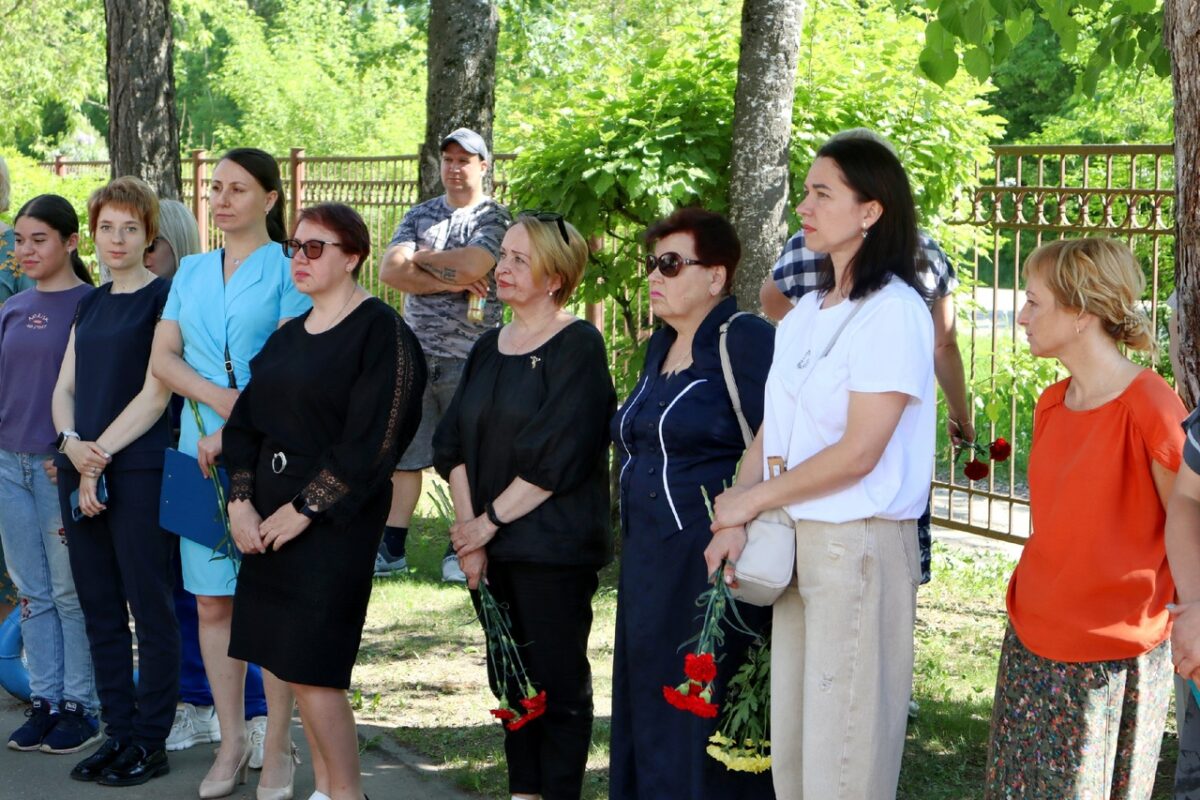 В Тверской области открыли мемориальную доску герою СВО