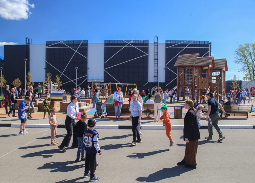 Фестиваль «Дворовых игр» в Твери объединил больше 450 человек