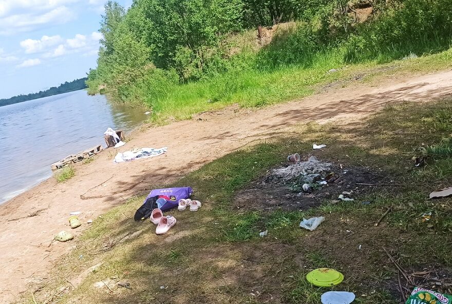 Жители Тверской области пожаловались на мусор после отдыхающих на природе