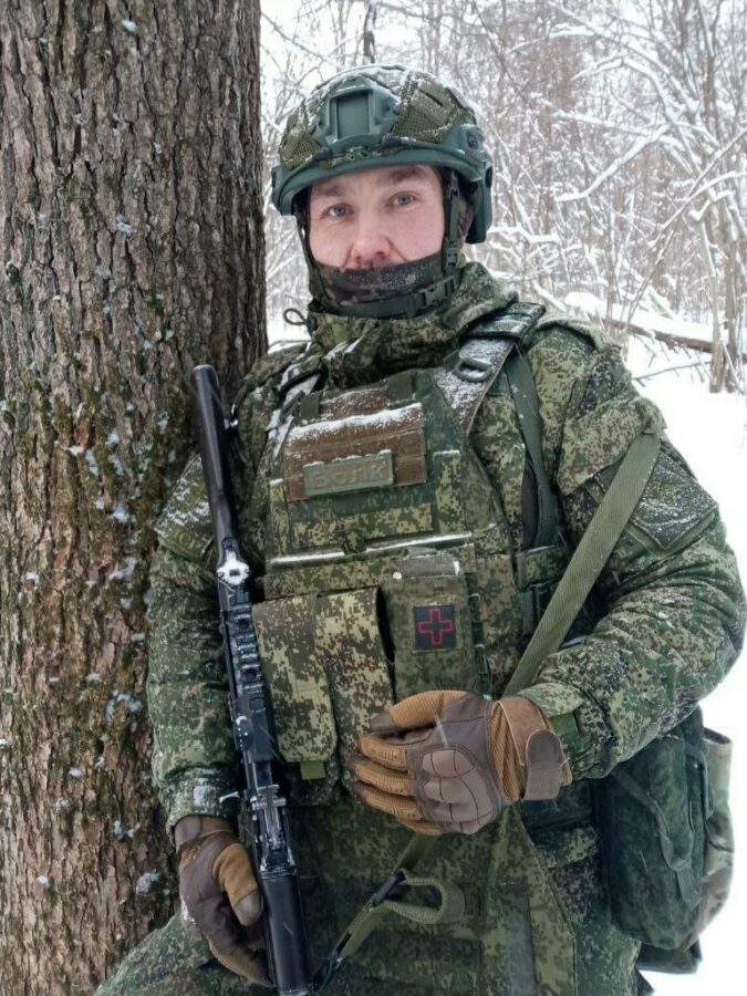 В Тверской области проводят в последний путь ефрейтора Василия Волкова