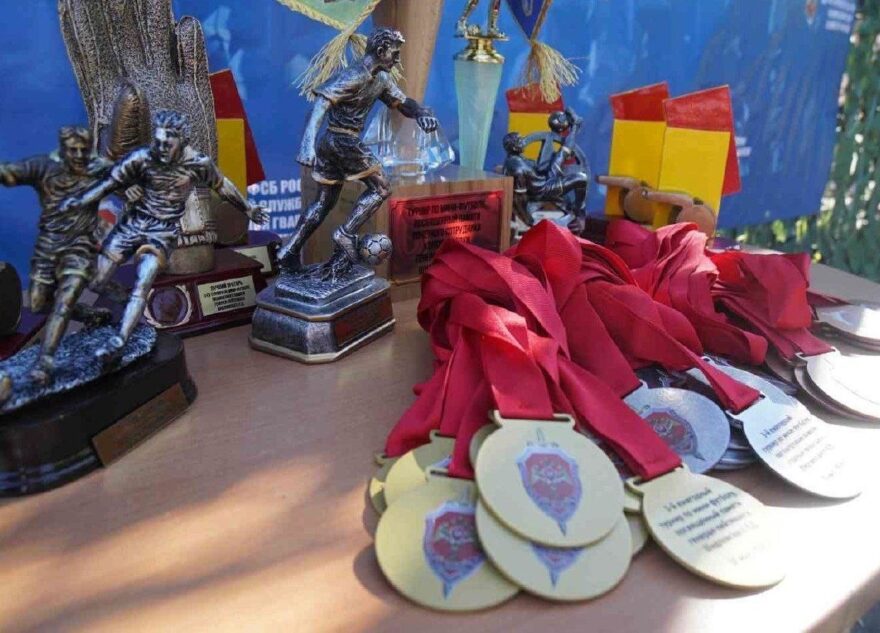 Состоялся турнир по мини-футболу в память о почетном сотруднике контрразведки