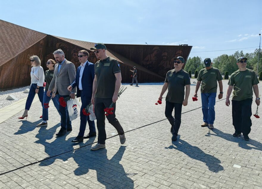 Ржев – первая остановка торжественного автопробега