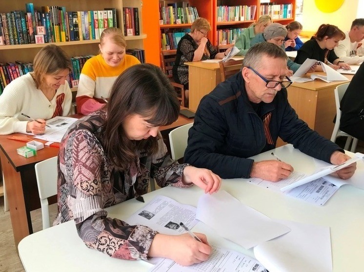 В Андреапольском округе прошел «Диктант Победы»