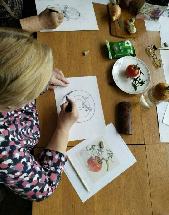 В Андреаполе Тверской области пенсионеров учили замечать прекрасное в простом