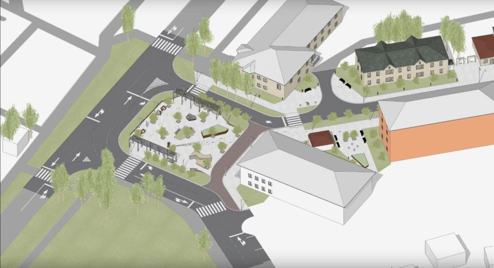 Жителям Нелидова рассказали о благоустройстве улицы и площади