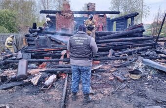 Во время пожара в Тверской области погибли два человека