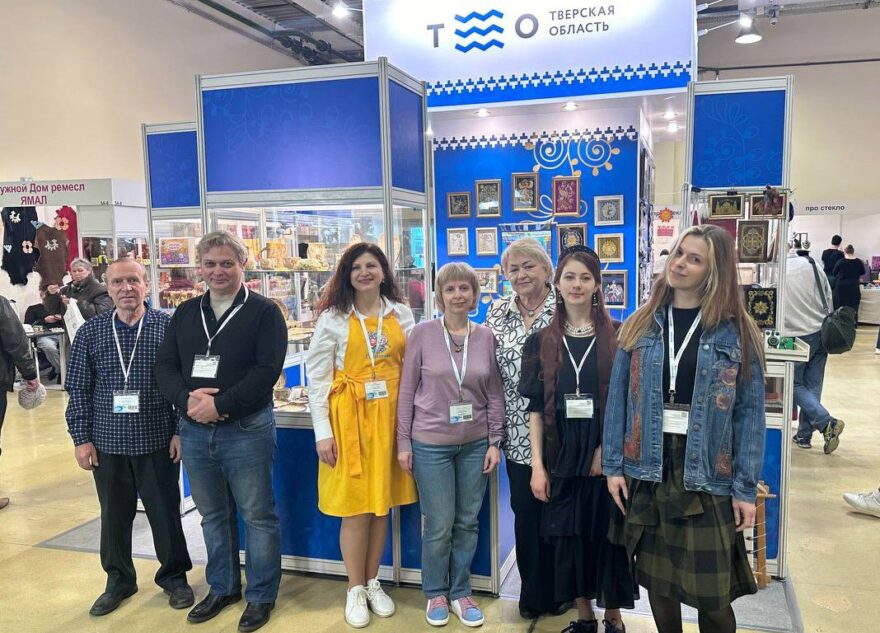 Предприниматели Тверской области приняли участие в ремесленной выставке-ярмарке «Жар-птица. Весна 2024»