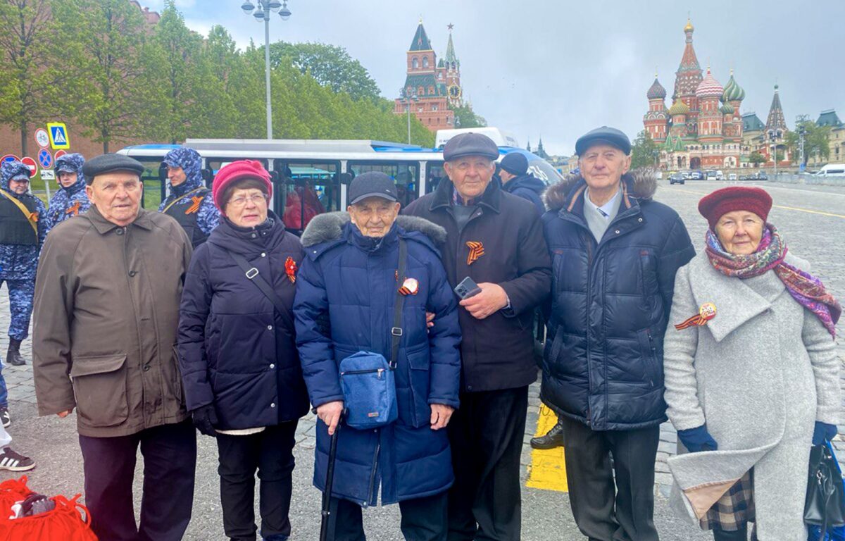 Представители Тверской области приняли участие в Параде Победы на Красной площади в Москве