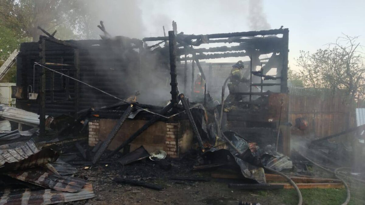 Ребёнок погиб при пожаре в Тверской области