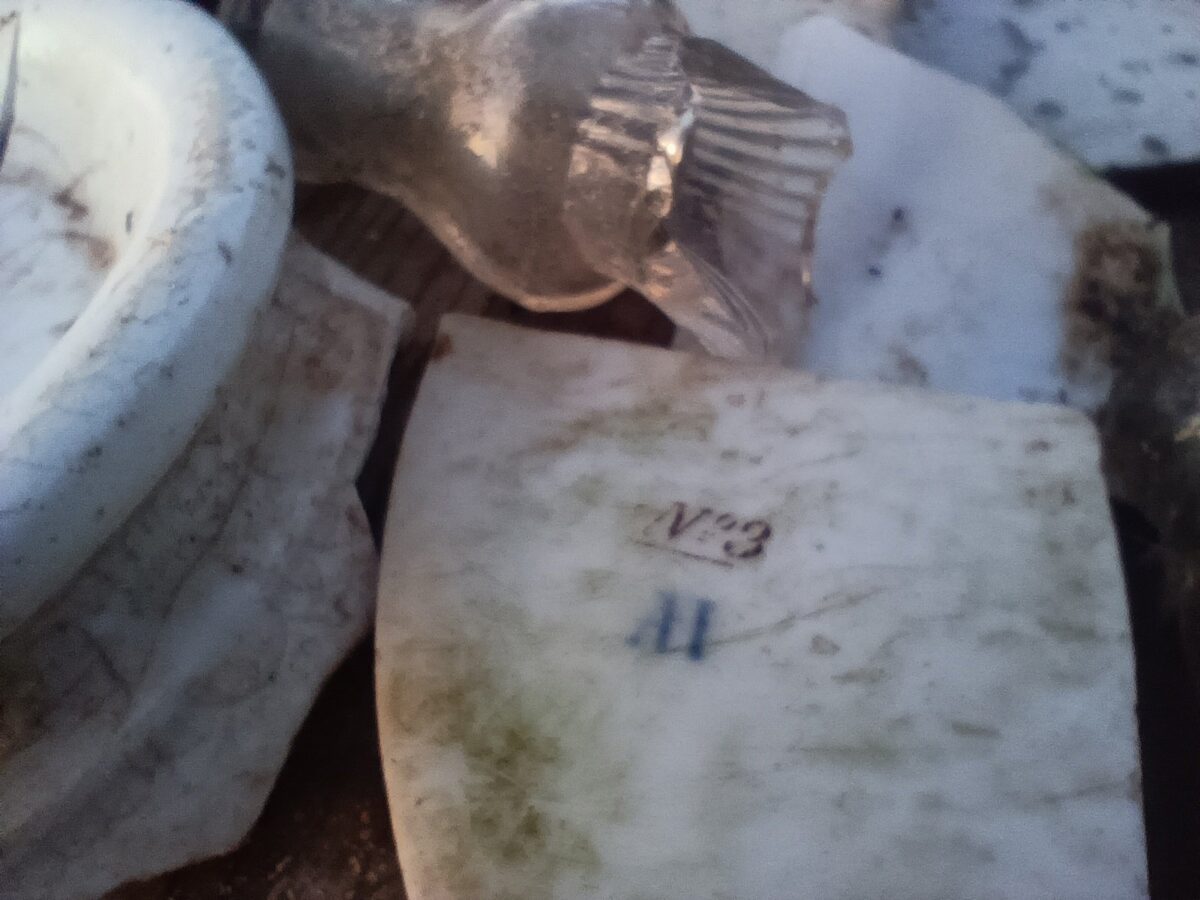 Волжская вода выносит остатки затопленного города в Тверской области