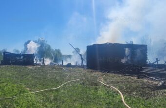 В деревне в Тверской области произошел страшный пожар