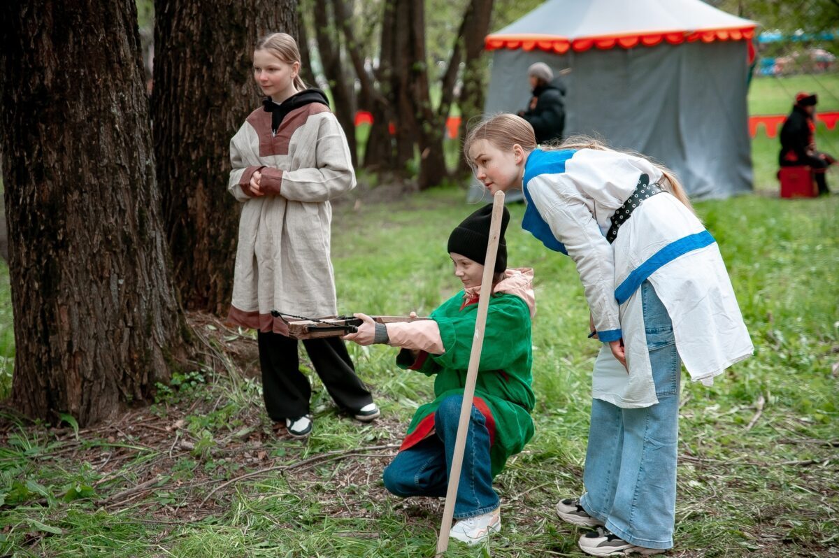 В Твери прошел молодежный фестиваль исторического моделирования «Копье святого Георгия