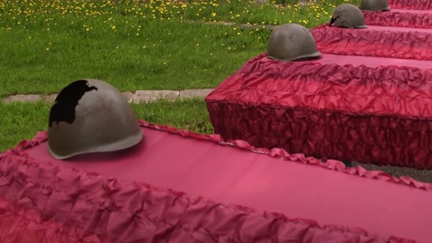 В Тверской области перезахоронили солдат Великой Отечественной войны