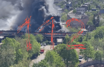 В Московской области горит тверская электричка В Московской области горит тверская электричка