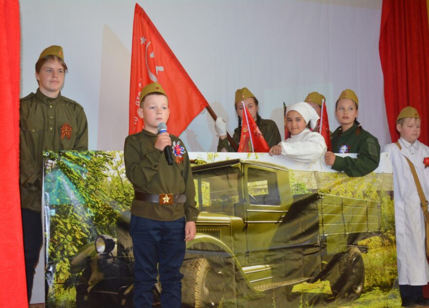 В детских садах и школах Тверской области проходят мероприятия в честь Дня Победы
