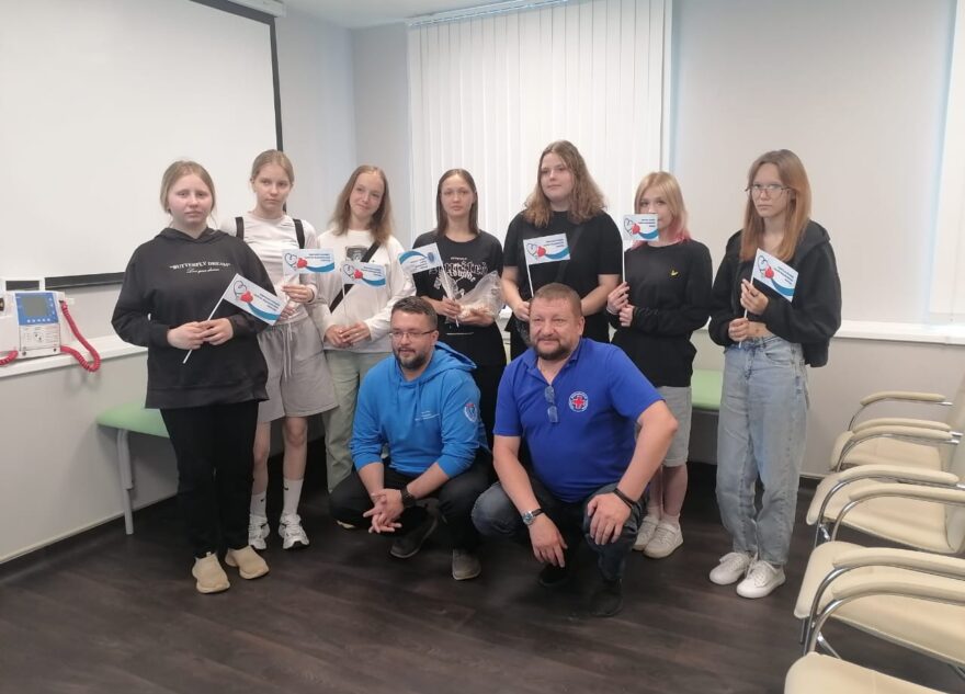 Торопецкие школьники съездили в гости к ржевским медикам